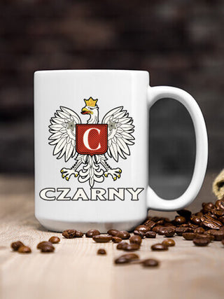Polish Monogram : Ceramic Coffee Mugs