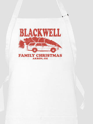 Retro Family Christmas : Printed Aprons