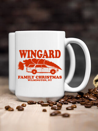 Retro Family Christmas : Ceramic Coffee Mugs