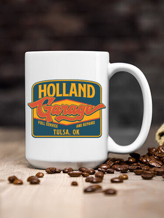 Retro Garage : Ceramic Coffee Mugs