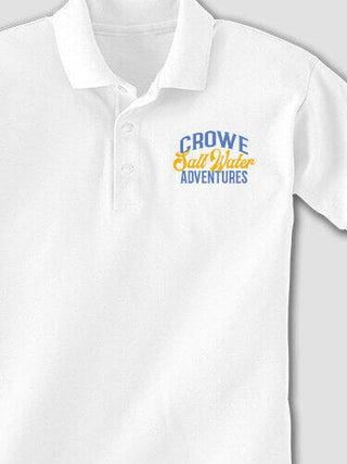 Salt Water Adventures : Embroidered Polo Shirts