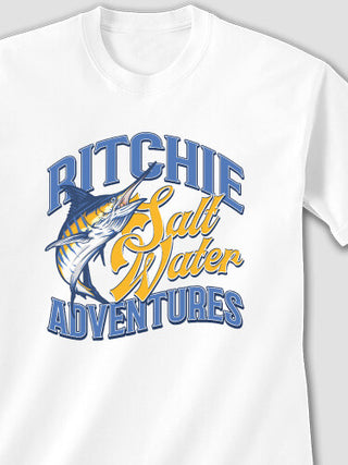 Salt Water Adventures : Printed T-Shirts