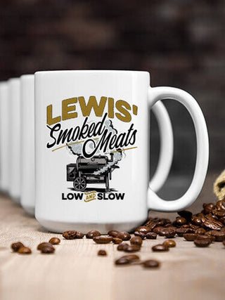 Smoked Meats : Ceramic Coffee Mugs