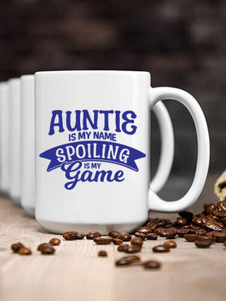 Spoiling Is My Game : Ceramic Coffee Mugs
