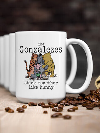 Stick Together : Ceramic Coffee Mugs