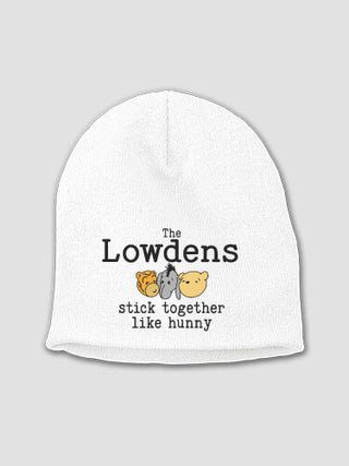Stick Together : Embroidered Beanies