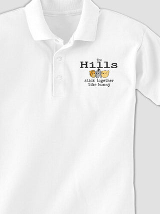 Stick Together : Embroidered Polo Shirts