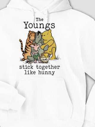Stick Together : Printed Hoodies