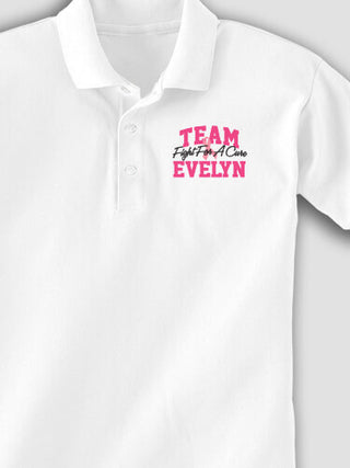 Team Pink : Embroidered Polo Shirts