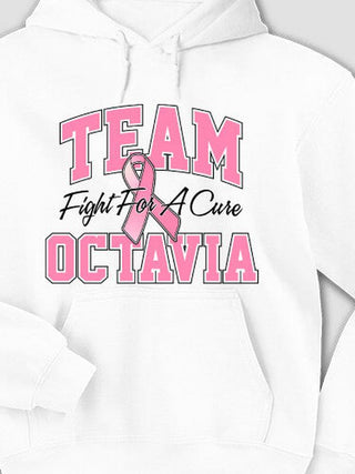 Team Pink : Printed Hoodies