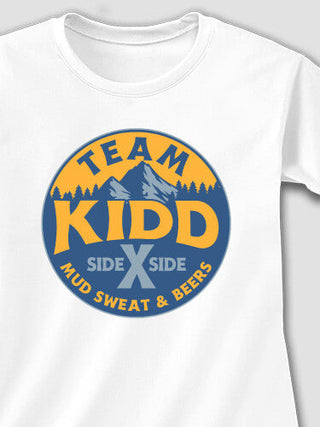 Team Side By Side : Adult Ladies Fitted T-Shirt
