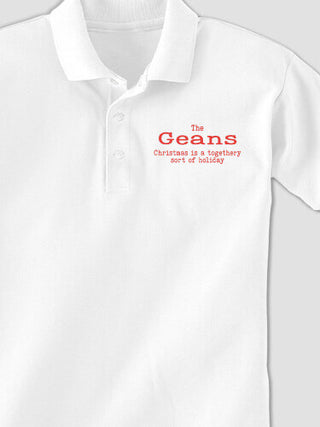 Togethery Holiday : Embroidered Polo Shirts