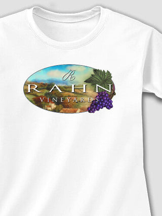 Vineyards : Adult Ladies Fitted T-Shirt
