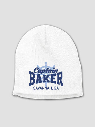 Vintage Captain : Embroidered Beanies
