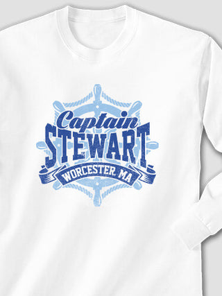 Vintage Captain : Printed Long Sleeves