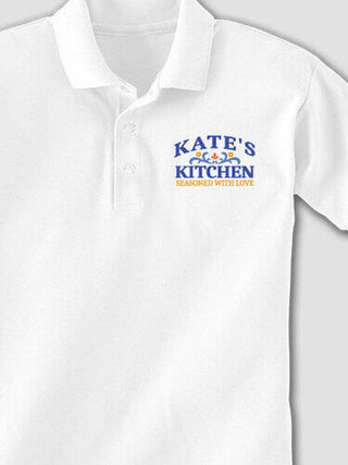 Vintage Kitchen : Embroidered Polo Shirts