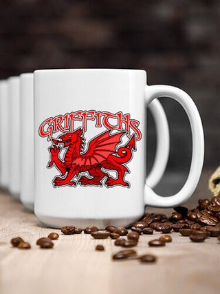 Welsh Dragon : Ceramic Coffee Mugs