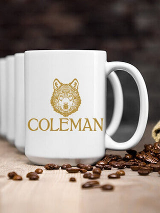 Wolf : Ceramic Coffee Mugs