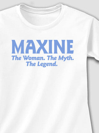 Woman Myth Legend : Adult Ladies Fitted T-Shirt