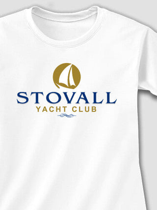 Yacht Club : Adult Ladies Fitted T-Shirt