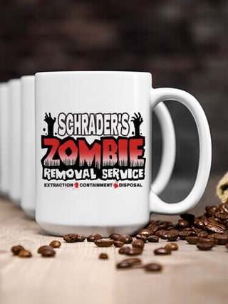 Zombie Removal Service : Ceramic Coffee Mugs