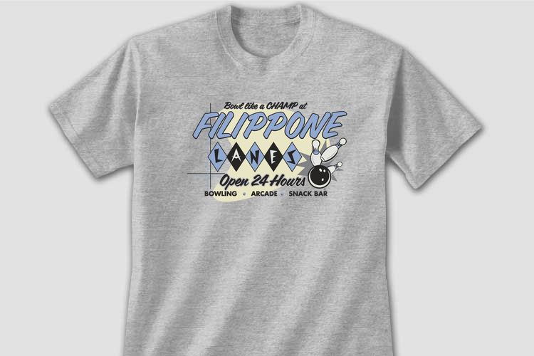 Custom Bowling T-Shirt Design #A179 