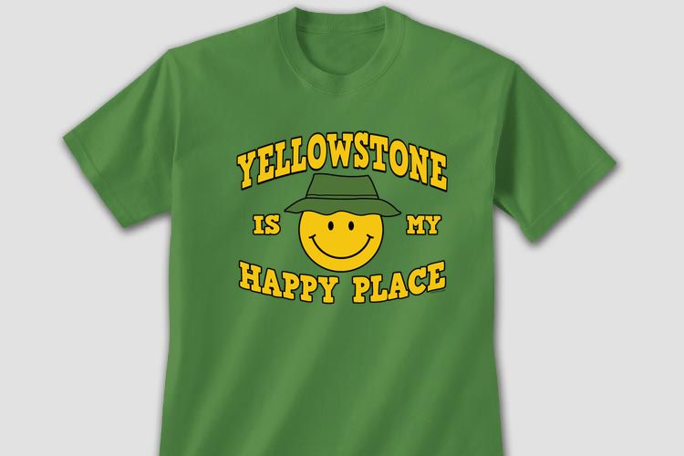 Personalized Happy Place t-shirt design #A465