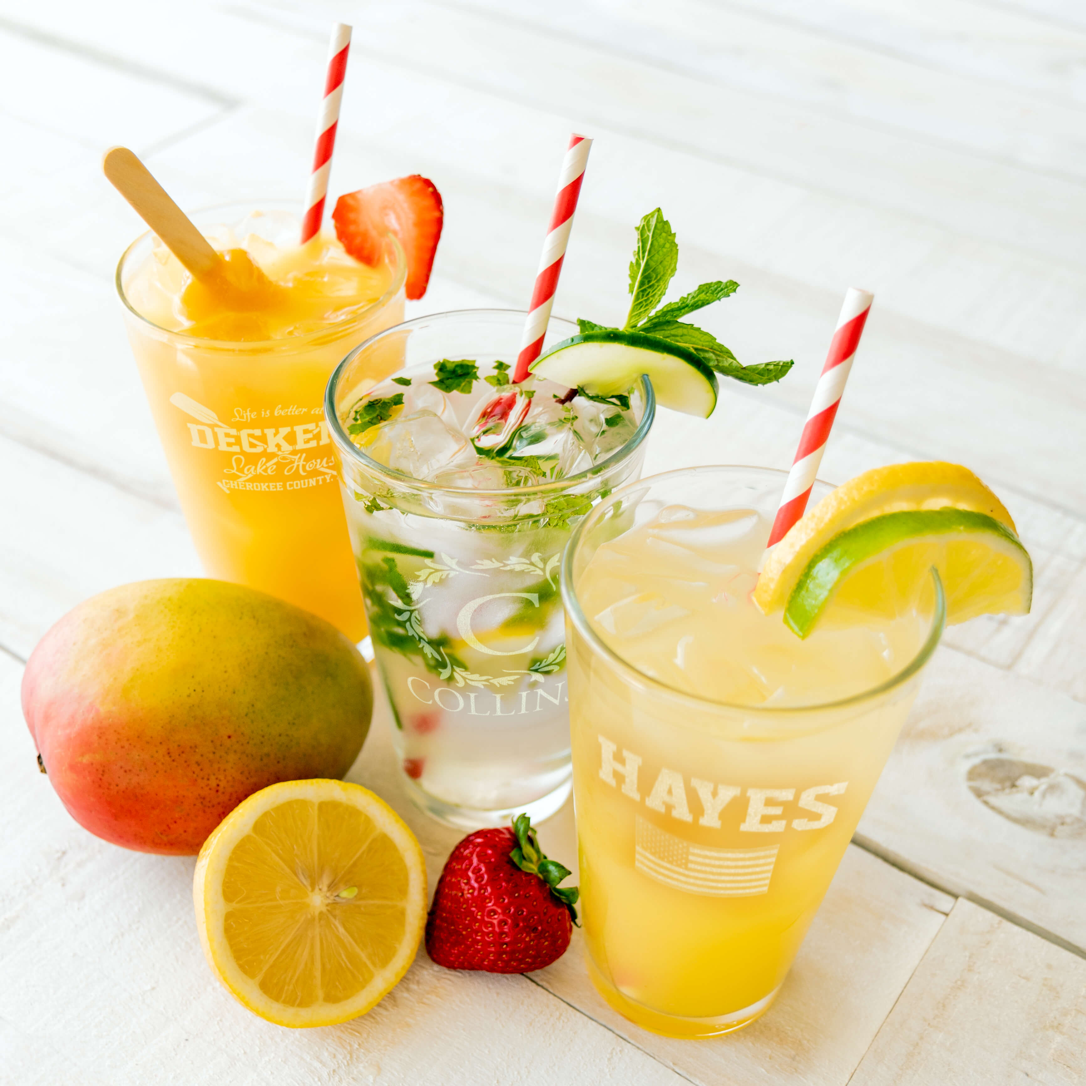 Add Pizzazz To Your Custom Pint Glasses With Mocktails