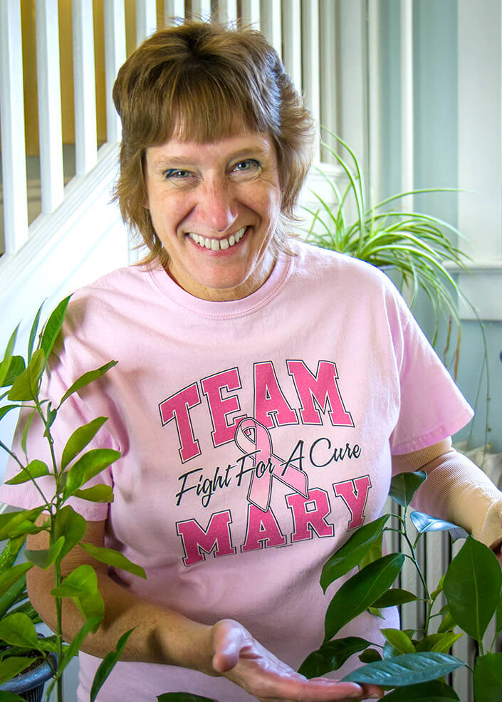 Team Pink personalized shirts