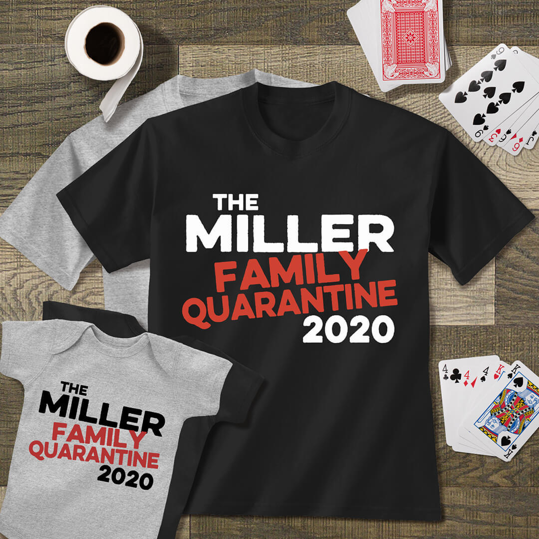 Family Quarantine Personalized Shirts