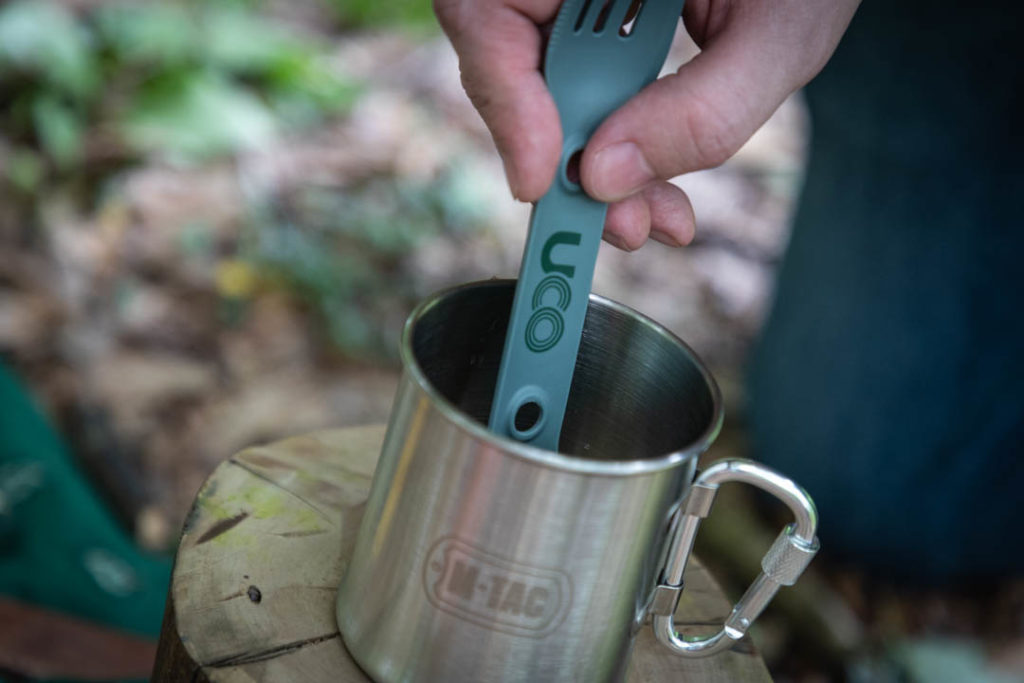 you know you wish you had this spork -- stir your camp cocktail in style